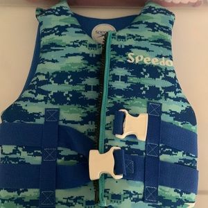 Blue Speedo Youth Vest